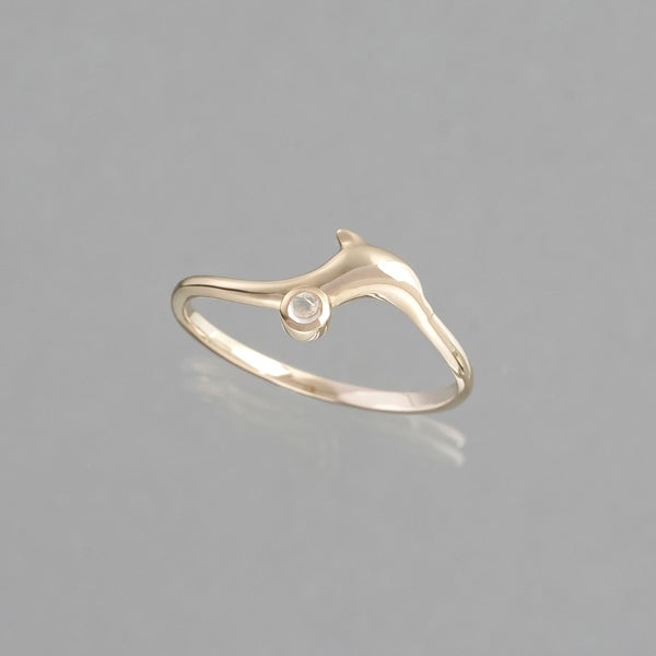 Lemurianseed quartz Dolphin ring /レムリアンシードクォーツ