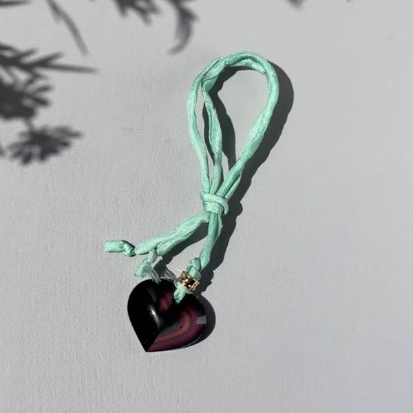 Rainbow obsidian & String A /レインボーオブシディアン | Hariqua