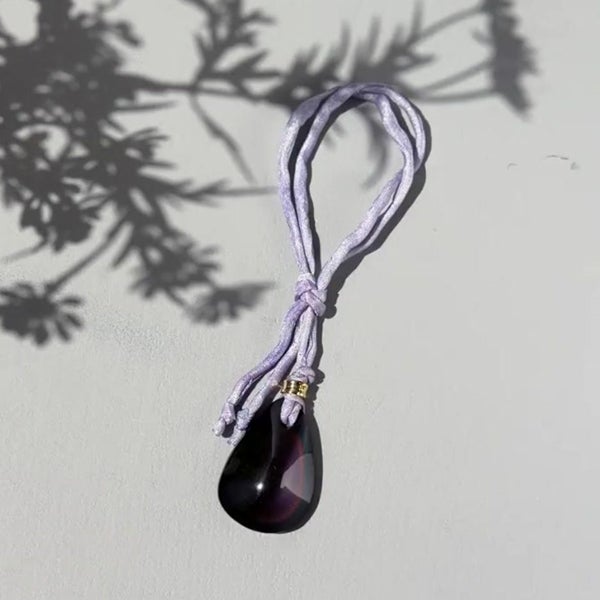 Rainbow obsidian & String D /レインボーオブシディアン | Hariqua