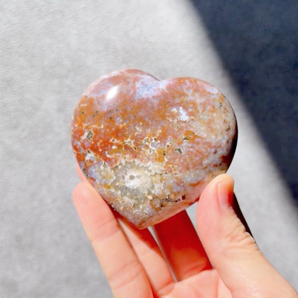 Ocean Jasper Heart B /オーシャンジャスパー | Hariqua