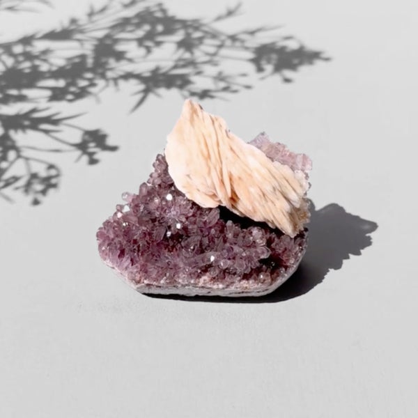 Turkish Amethyst & Asturias fluorite B /フローライト、アメシスト