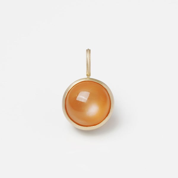 Orange moonstone charm 3.70 /オレンジムーンストーン | Hariqua