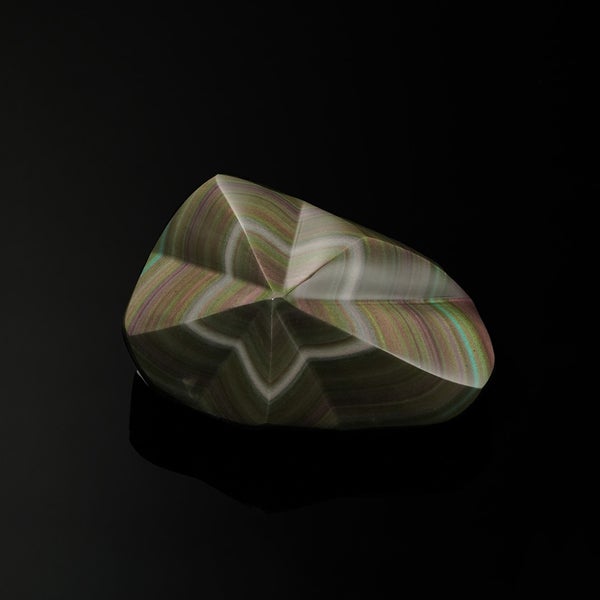 Rainbow obsidian star 277g /レインボーオブシディアン | Hariqua