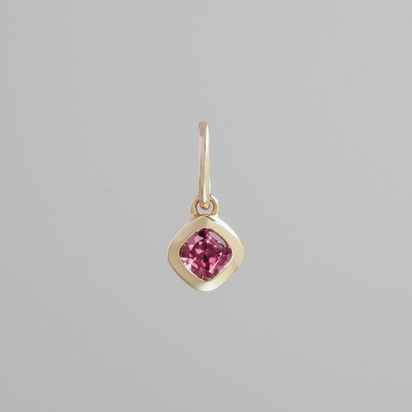 Pink spinel cushion charm /ピンクスピネル | Hariqua-パワーストーン