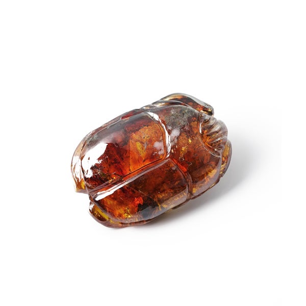 究極品質　絶大なパワーを宿す聖なる魔石　幻のトータスシェル・スファレライトのPT Sphalerite scarab 18.9g /スファレライト | Hariqua-パワーストーン