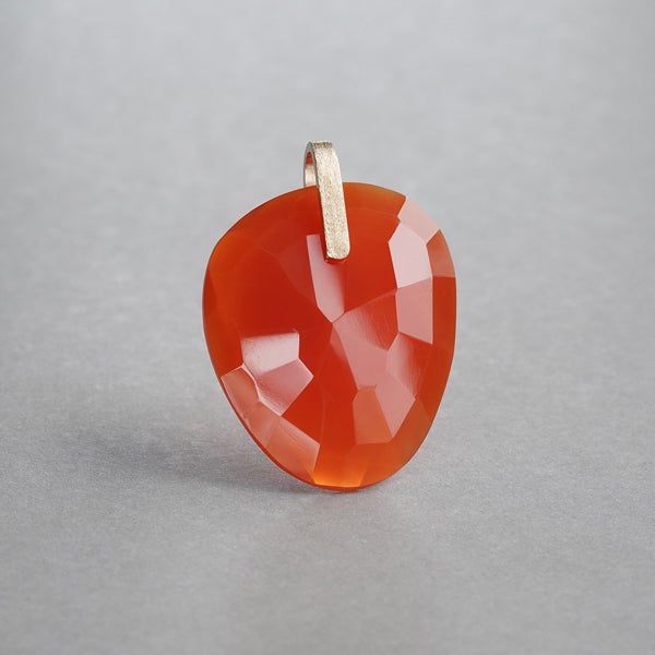 Carnelian hexagon necklace /カーネリアン | Hariqua-パワーストーン