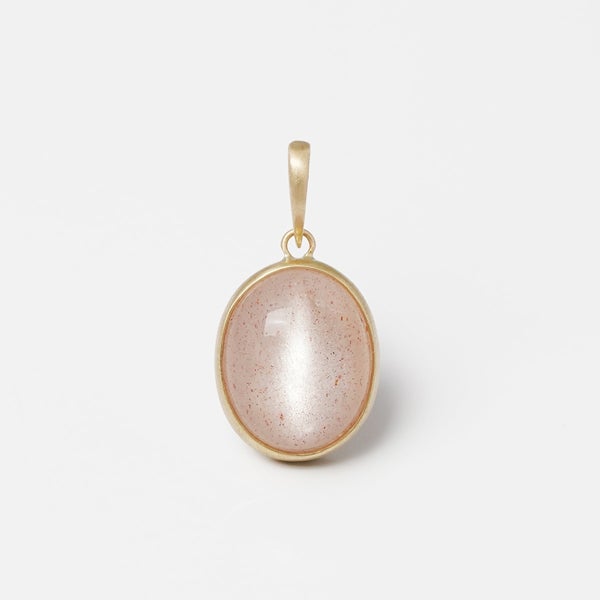 Pink moonstone cat's-eye charm 3.05 /ピンクムーンストーン