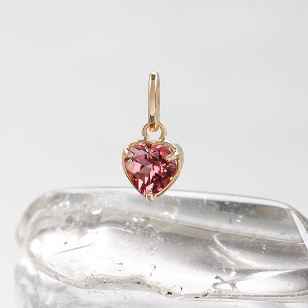 Pink tourmaline charm 0.47 /ピンクトルマリン | Hariqua