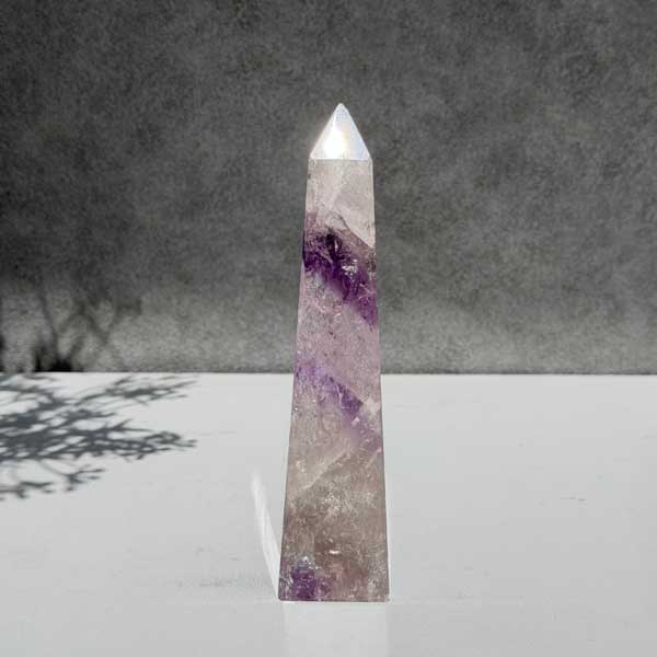 Amethyst in quartz 191g /アメシスト・イン・クォーツ | Hariqua