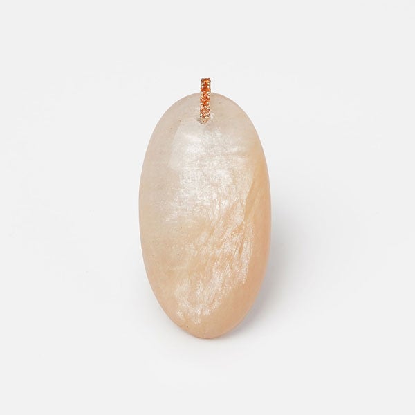 Stilbite × Sunstone charm 42.89 /スティルバイト、サンストーン