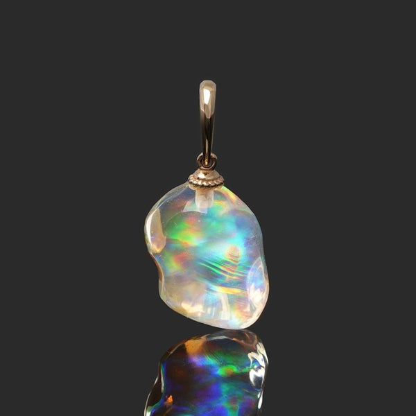 Cantera Fire opal unicorn 67.7g /カンテラ ファイアオパール